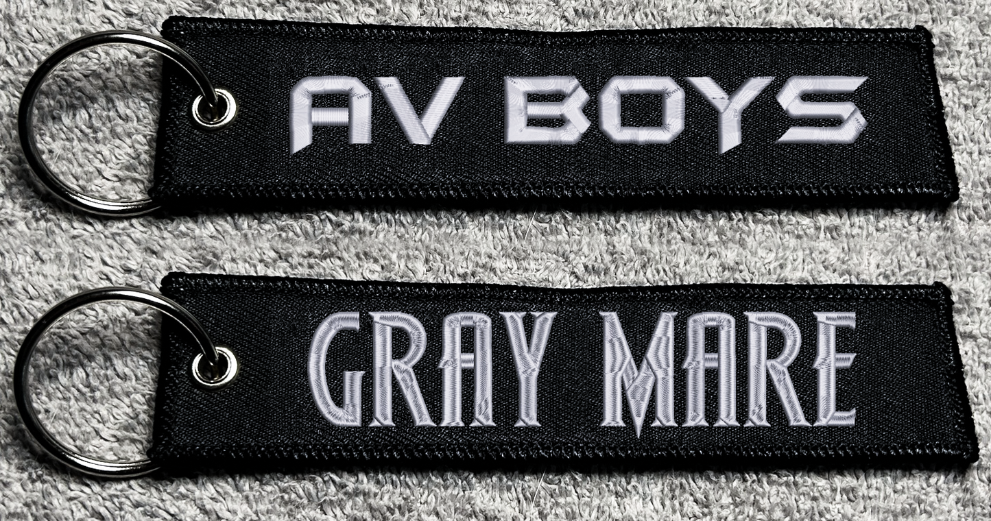 Gray Mare Key Tag